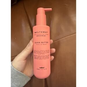 Wakse Meltoway Hair Dissolving Cream Guava Butter Face and Body 6.7 oz